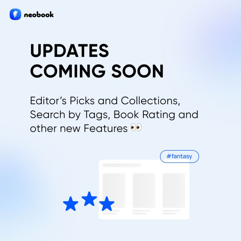 «New features in Neobook is coming soon » — post from Neobook Team ...